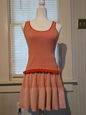 Matching Skirt Set Orange Small Womens Free Assembly